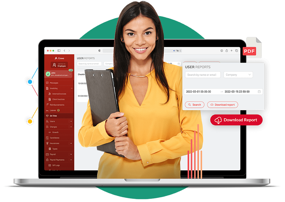 Download Attendance Report connect hr