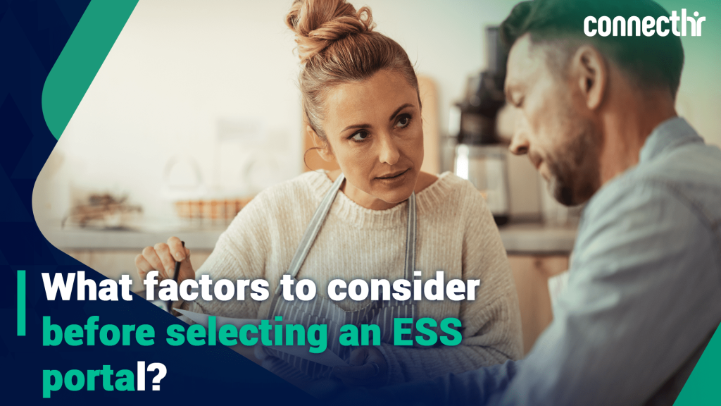 What factors to consider before selecting an ESS portal