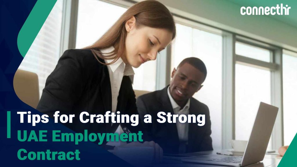 Draft a great employment contract UAE