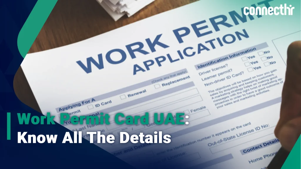 work permit card UAE