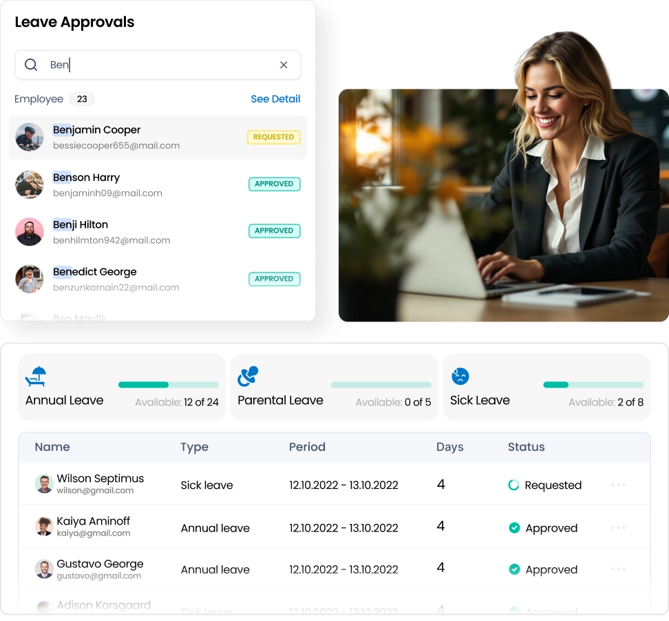 Connect HR Leave Management UAE
