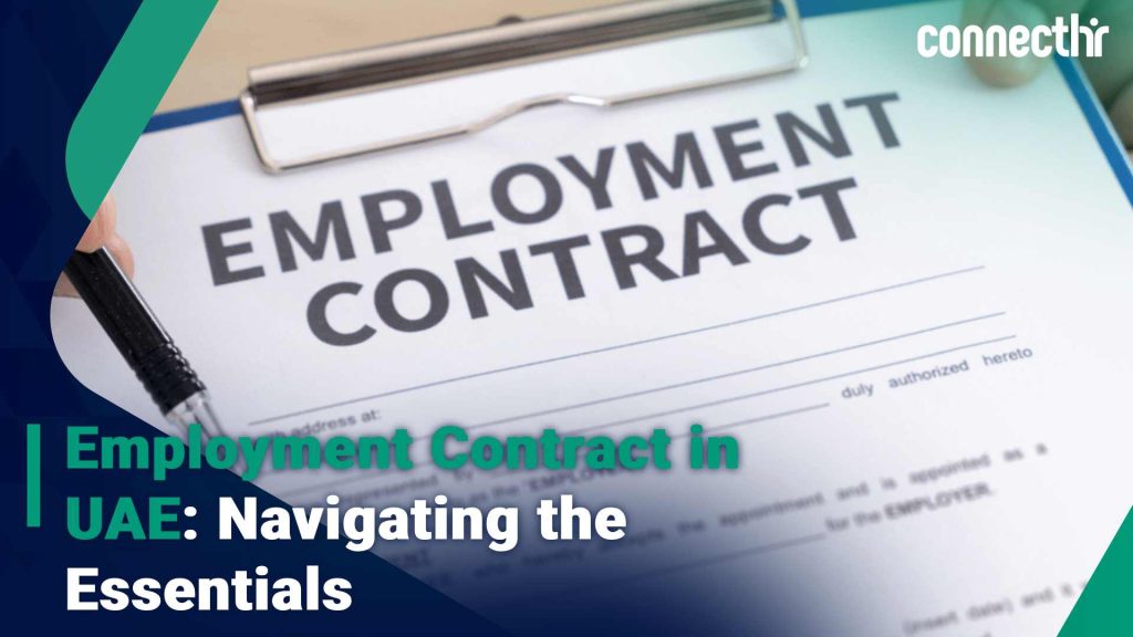 employment contract in UAE