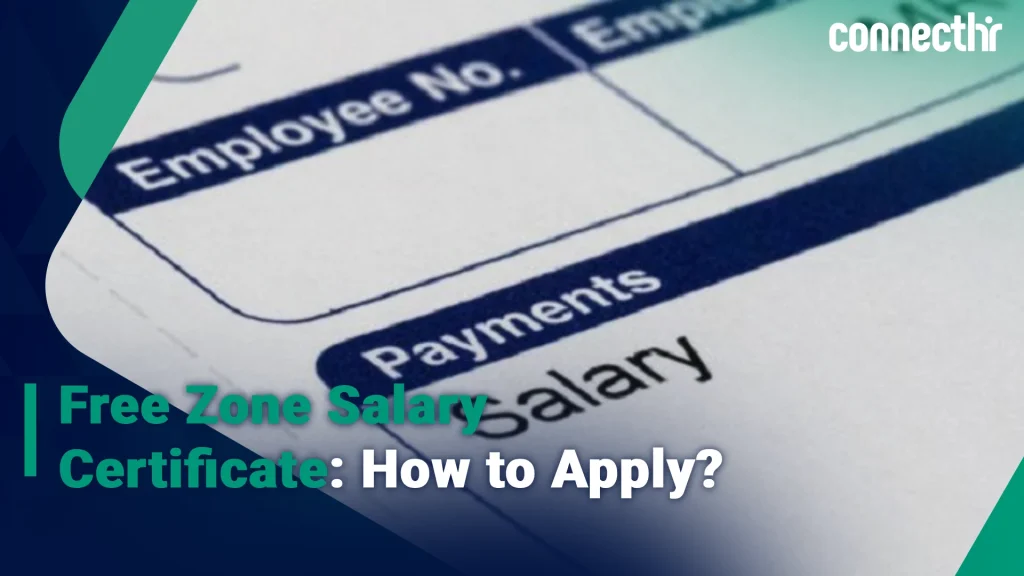 Free Zone Salary Certificate|Free Zone Salary Certificate|Free Zone Salary Certificate